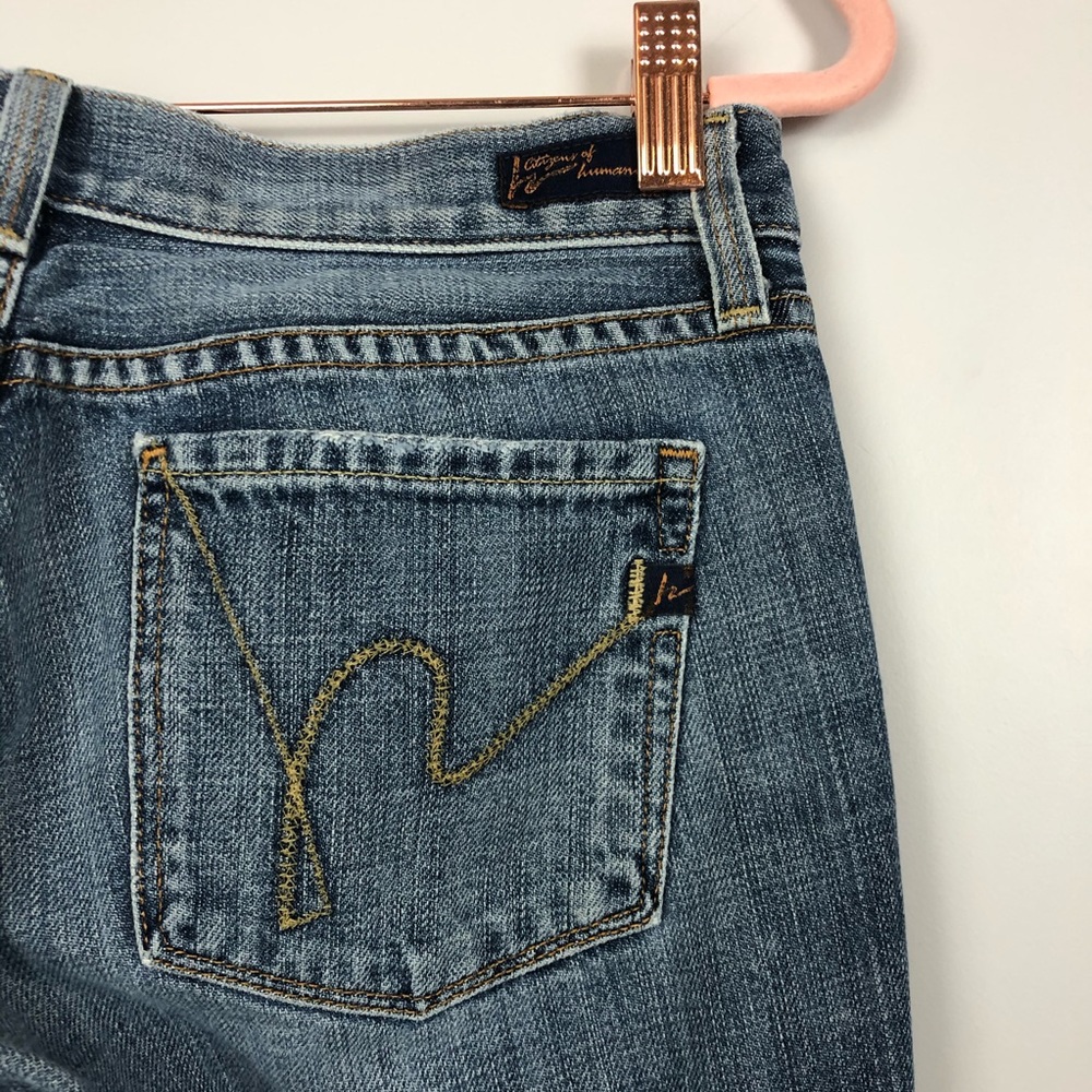 Citizens of Humanity Kelly001 Low Waist Bootcut 25 Jeans Pants Denim Womens - Picture 8 of 12